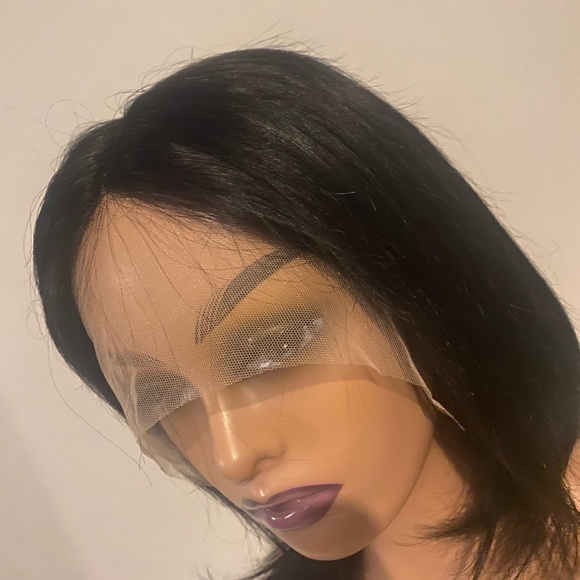 Wig 100% human for sale, short bob wig wig lace front human hair wigs for women. - Picture 11 of 15
